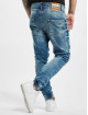 VSCT Clubwear Jean carotte antifit Noah Acid Cuffed Denim bleu