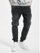 VSCT Clubwear Jean carotte antifit Noah Cuffed Sunfaded Antifit noir