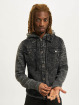 VSCT Clubwear Jeansjacken Hybrid Denim schwarz
