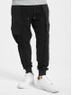 VSCT Clubwear Joggebukser Lowcrotch Cut To Edge svart