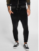 VSCT Clubwear joggingbroek Gathered Leg Velours zwart