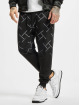 VSCT Clubwear joggingbroek VSCT Clubwear MC Jogger Graded Abstract Checks zwart