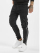VSCT Clubwear Keanu Cargo Logotape Pants Black