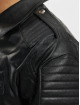 VSCT Clubwear Leather Jacket Leatherlook black