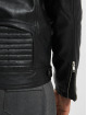 VSCT Clubwear leren jas Leatherlook zwart
