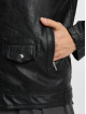 VSCT Clubwear Nahkatakit Leatherlook musta