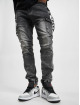 VSCT Clubwear Pantalone Cargo Keanu Biker Suspender nero