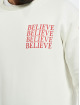 VSCT Clubwear Pullover "believe" 80ies weiß