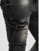 VSCT Clubwear Reisitaskuhousut Keanu Biker musta