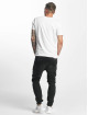 VSCT Clubwear Slim Fit Jeans Thor Slim 7 Pocket Denim with Zips black