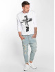 VSCT Clubwear Slim Fit Jeans Keanu Lowcrotch blau