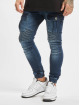 VSCT Clubwear Slim Fit Jeans Keanu Biker blau