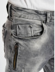 VSCT Clubwear Slim Fit Jeans Thor Slim 7P With Zips grau