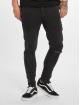 VSCT Clubwear Slim Fit Jeans Keanu Leg Zip schwarz