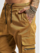 VSCT Clubwear Spodnie Chino/Cargo Nolan Cuffed Laces Velcro brazowy