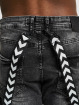 VSCT Clubwear Spodnie Chino/Cargo Keanu Biker Suspender czarny