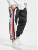 VSCT Clubwear Spodnie do joggingu MC Nylon Striped czarny