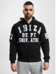 VSCT Clubwear Sweat capuche zippé Ibiza Dept noir