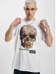 VSCT Clubwear T-Shirt White Leopard Skull weiß