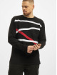 VSCT Clubwear Tričká dlhý rukáv Tape Bulky èierna