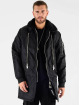 VSCT Clubwear Winter Jacket Huge Decor Zipper black