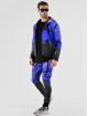 VSCT Clubwear Zip Hoodie Graded Tech Fleece Hooded Leaf-Camo modrá