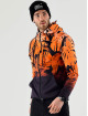 VSCT Clubwear Zip Hoodie Graded Tech Fleece Hooded Leaf-Camo oransje