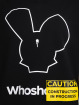 Who Shot Ya? Camiseta Caution Oversize negro