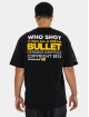 Who Shot Ya? Camiseta Humannature Oversize negro