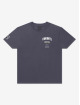 Who Shot Ya? T-shirt Label Oversize grigio