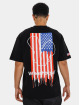 Who Shot Ya? T-Shirt Flagdrips Oversize noir