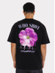 Who Shot Ya? T-skjorter Flower Oversize svart
