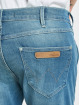 Wrangler Jean coupe droite Destroyed bleu