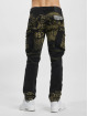 Yakuza Chino bukser Metal System Allover svart