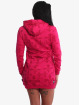 Yakuza Dress Ccn Allover Hooded pink