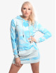 Yakuza Kleid Heart Horror blau